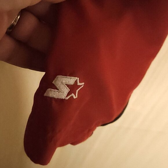 Starter Kids Maroon University Of Oklahoma Pullover Jacket Medium - Picture 5 of 8